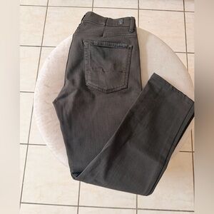 7 For All Mankind Men's Charcoal Jeans